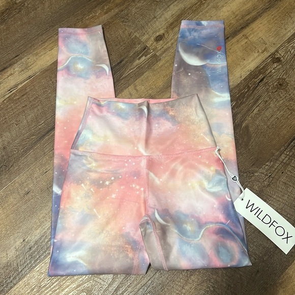 Wildfox High Waisted Cosmic Cloudy Leggings - Picture 3 of 8